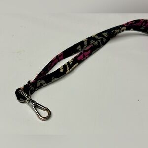 Vera Bradley Canterberry Magenta Lanyard